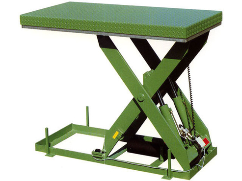 The lifting table type AVL is designed to fit many kind of applications.Capacity  from 500 to 2000 daN, Vertical lifting up to 1900 mm,Large choice of dimensions easily modifiable,Various specific additional equipments.